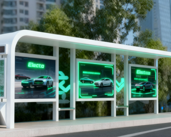 连锁品牌必选！公交站发光字标准化投放的5大成本优势